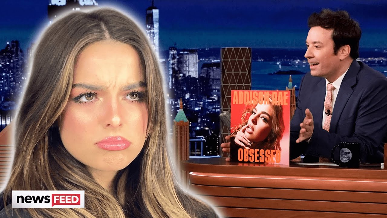 Addison Rae Addresses BACKLASH Over Jimmy Fallon Appearance!