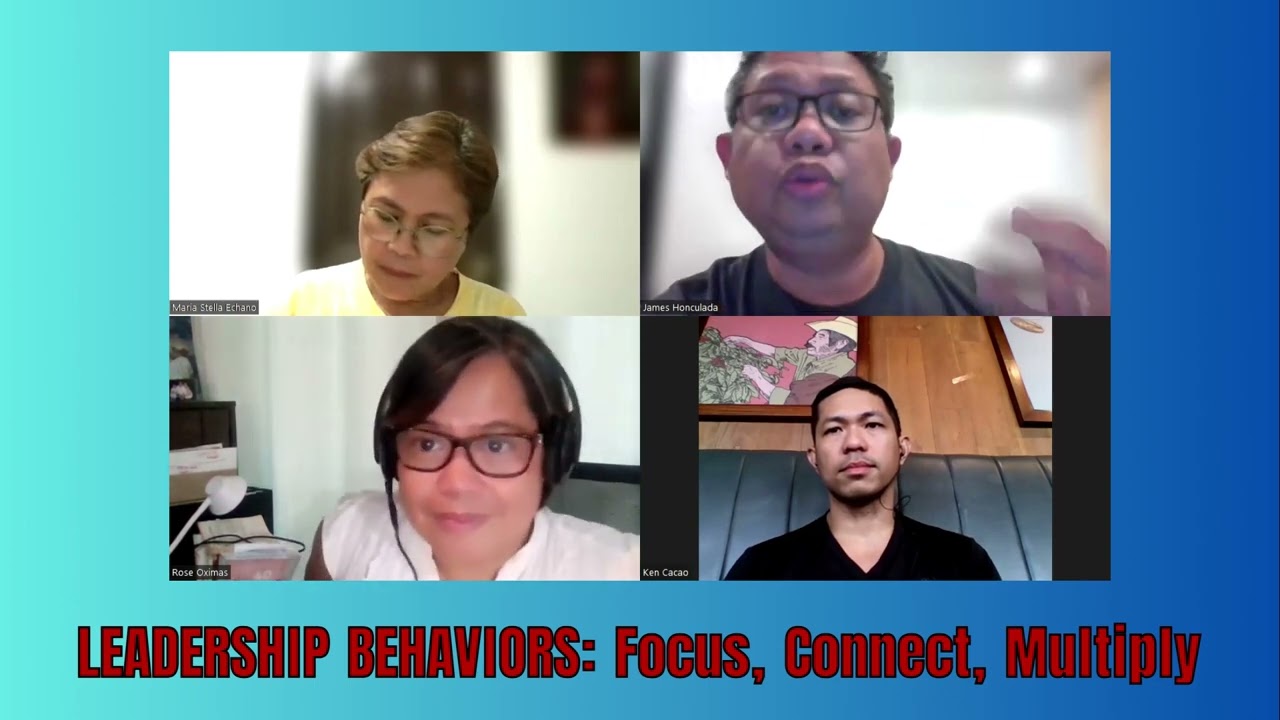 Leadership traits: Focus, Connect and Multiply