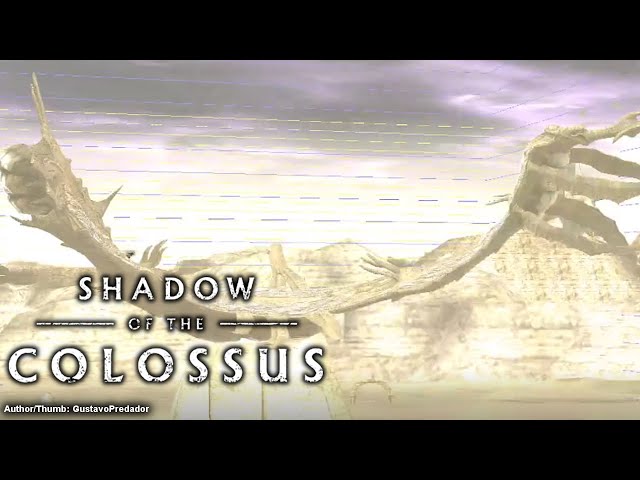 SHADOW OF THE COLOSSUS PS2 ISO - PHALANX BETA GAMEPLAY ( E3 DEMO ) 