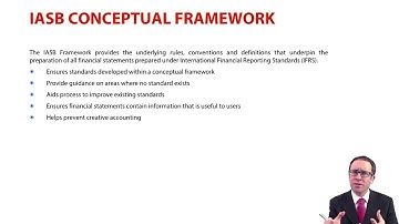 Framework – introduction - ACCA Financial Reporting (FR)