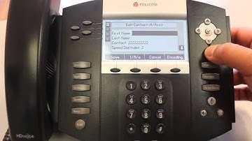 How To Set Hot Keys On Polycom VoIP Phone