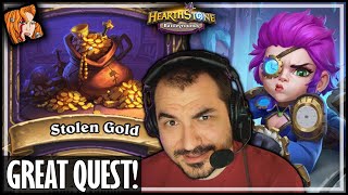 STOLEN GOLD IS STILL OP?! - Hearthstone Battlegrounds