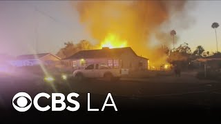 San Bernardino family says illegal fireworks caused their house of 40 years to burn down