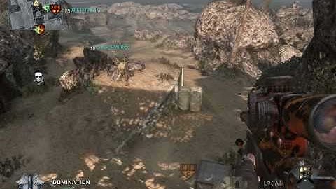 NiitrogenX Insane Throwing Knife Cross Map and 360 Quick Scope