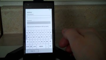 How to add an email account on the Nokia Lumia 900