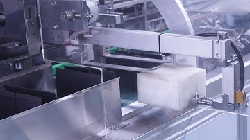 JCZ-120B Automatic cartoning machine with robot auto-feeder