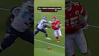 Someone tell these commentators to chill😭🙏 #shorts #nfl