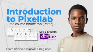 Designing a simple Logo Design using Pixellab 