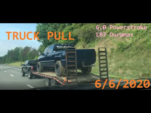 Powerstroke & Duramax Truck Pull - YouTube