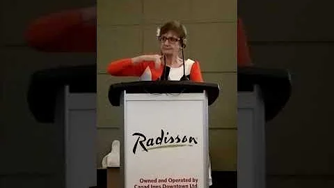 Nancy Drake Award Speech, receiving The Vic Cowie ...
