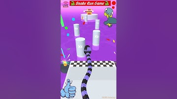 Snake Run Game🐍#shorts #funnyvideo #snakegame #snakerun #gameplay #reviewgame #fyp