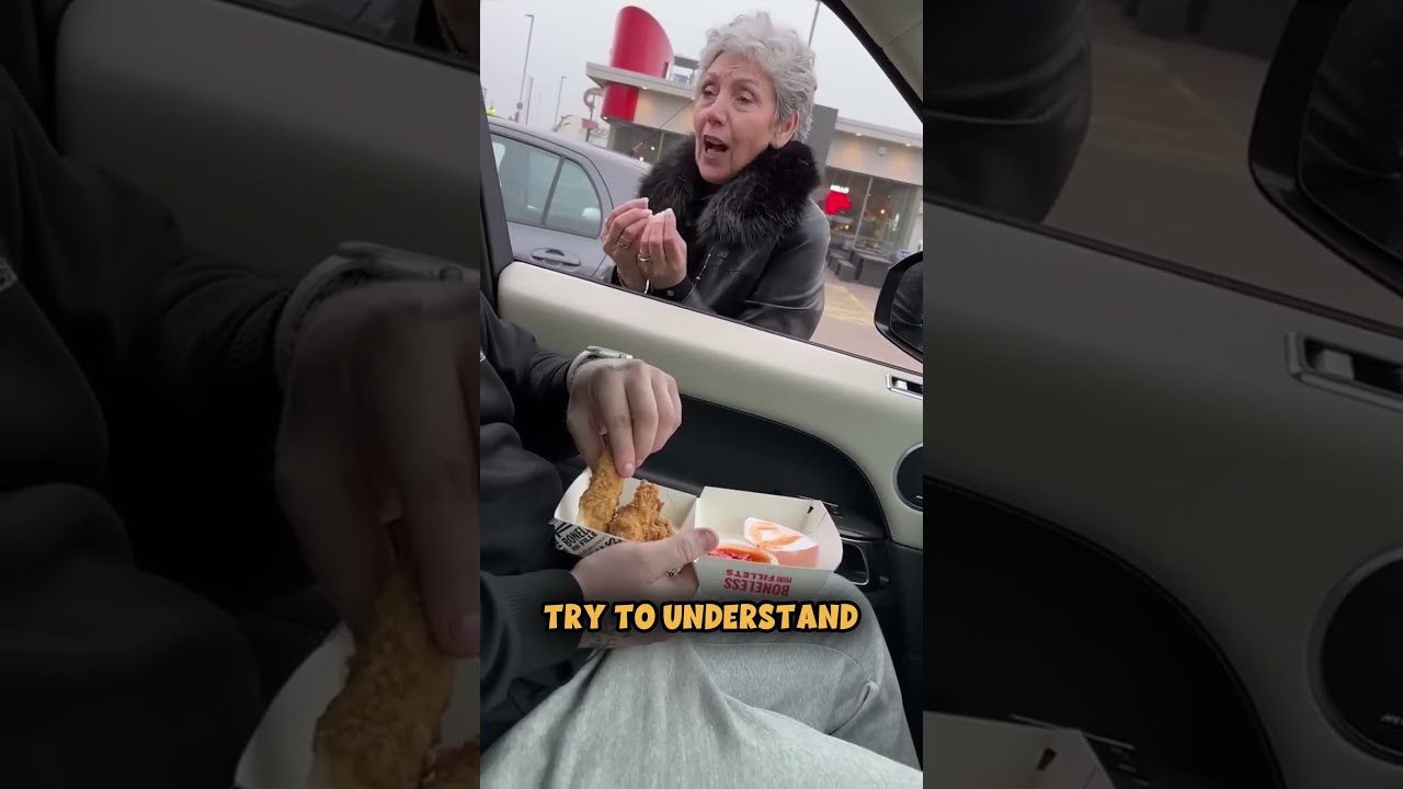 Guy Eats Chicken In Front Of Triggered Vegan Karen