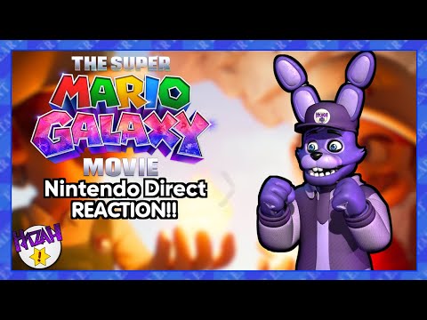 The Super Mario Galaxy Movie Direct: Yoshi First Look Reaction || HAZAH REACTS