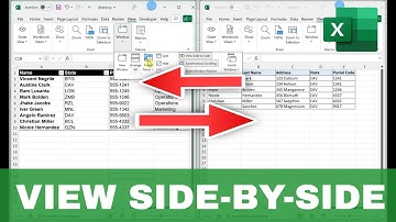 How to VIEW 2 Excel Worksheets SIDE-BY-SIDE (View & Compare Easily!)