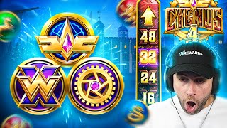 *NEW* ELK SLOT called CYGNUS 4 has a MAX WIN TOWER!! - INSANE TUMBLES & HITS!! (Bonus Buys)