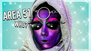 Alien Area 51 Makeup Look 👽☄│ Tryrone Williams