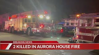 2 children killed, 7 injured in Aurora house fire