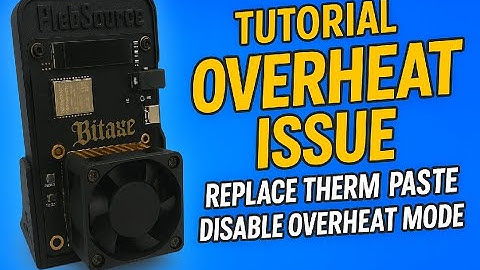 How to Fix Bitaxe Gamma Overheating | Replace Thermal Paste & Reconfigure Settings