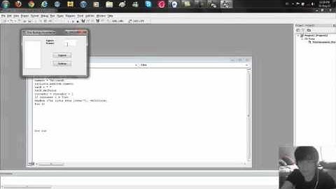 Aprendiendo lo Basico en Visual Basic 6.0 : Vectores, Ordenamiento burbuja Ascendente
