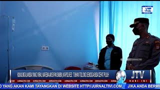 KUNJUNGI LANSIA YANG VIRAL KARENA AKSI PAK BABIN, KAPOLRES : TUHAN TOLONG SEMOGA BISA CEPAT PULIH