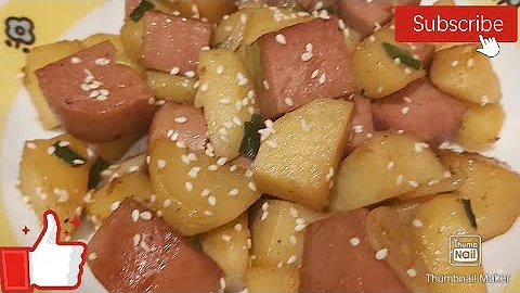 luncheon meat and potato for dinner - DayDayNews