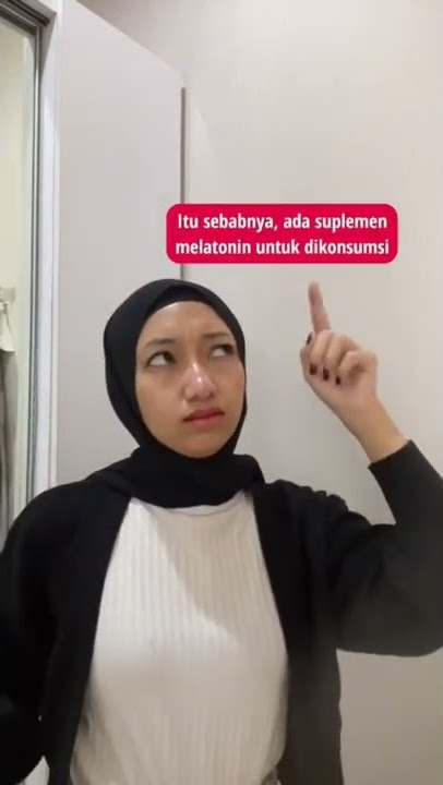 Benarkah suplemen melatonin bikin cepat tidur #shorts
