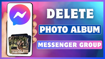 How To Delete Album In Messenger | Remove Photo Album In Messenger Group