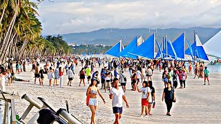 This is BORACAY on November 24 2023 Talagang Busy ang White Beach sa Dami ng mga Tao