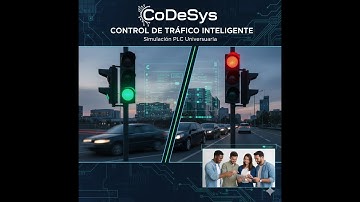 Simulación y Control de Dos semáforos coordinados utilizando CODESYS