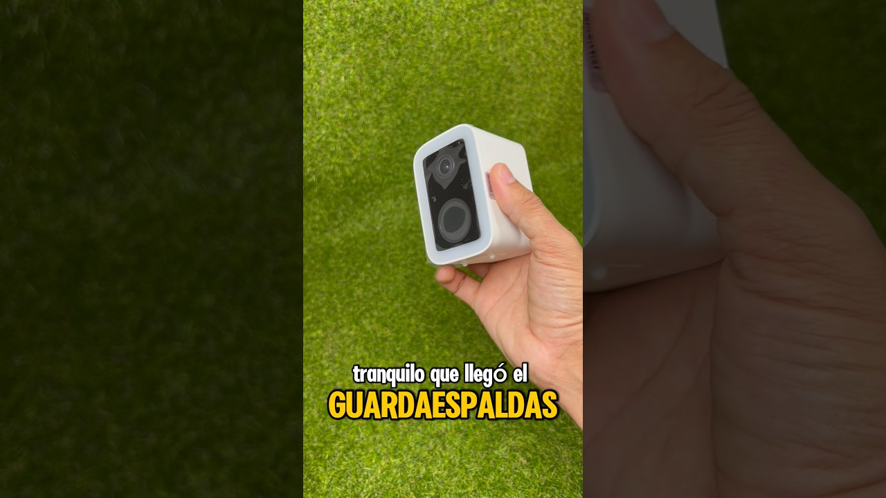 Video: Cámara de Seguridad 2K Inalámbrica con Spotlight y Alarma