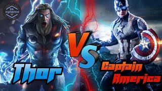 Thor Vs Captain America Explained in Hindi | DK DYNAMIC