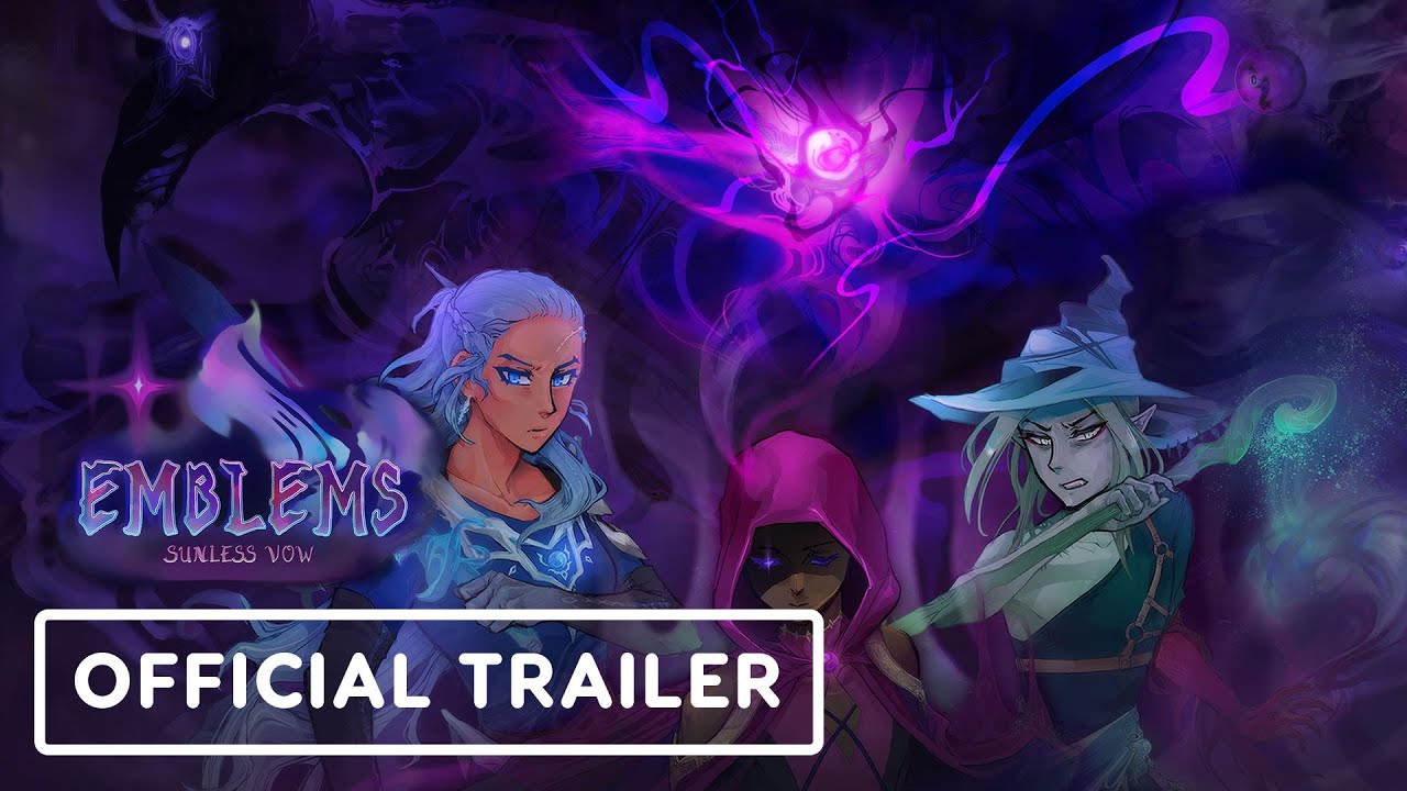Emblems: Sunless Vow - Official Gameplay Trailer | Dames 4 Games Halloween Showcase 2025