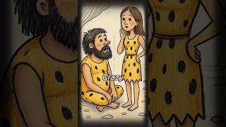Caveman Learns That Smart Is Beautiful Too #Funnyprovide #caveman #braintest #animation #love
