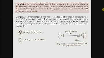 Power System Operation and Control: Lecture-2