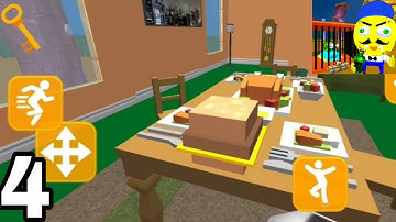 Sponge Neighbor Escape 3D _ Level - 4