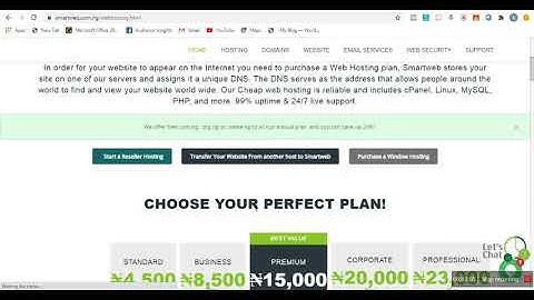 How to buy domain and hosting with smartweb