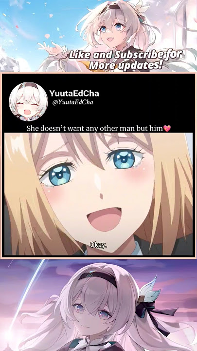 She doesn’t want any other man because she loves him | Otome Game Sekai wa mob...  #anime #short