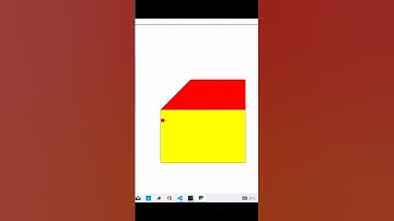 draw house using python turtle graphics 🤔#short#viral #shorts