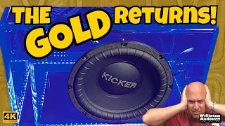 KICKER Comp Gold SUBWOOFER 50th Anniversary