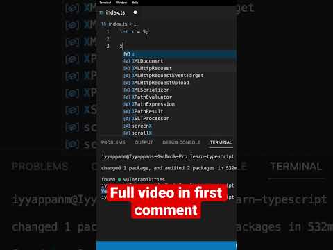 Learn Typescript in
