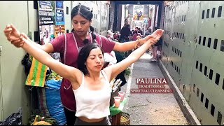 Paulina - The Original Limpia Of Cuenca Feria Libre Asmr Spiritual Cleansing