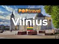Walking in VILNIUS / Lithuania 🇱🇹- Summer Tour (August 2021) - 4K 60fps (UHD)
