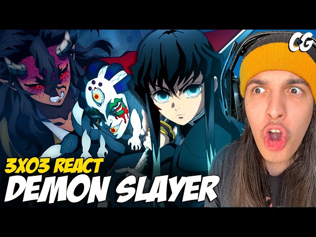 LUA SUPERIOR 4 É INSANO! FUSÃO!! React Demon Slayer EP. 7 Temporada 3 -  KIMETSU 