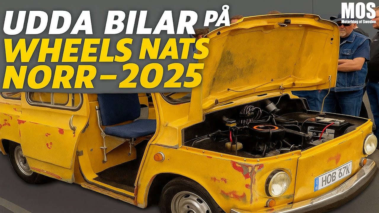 Udda bilar på Wheels Nats Norr - 2025