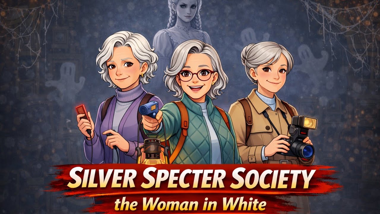 The silver Specter Society... The woman in white #story #paranormal