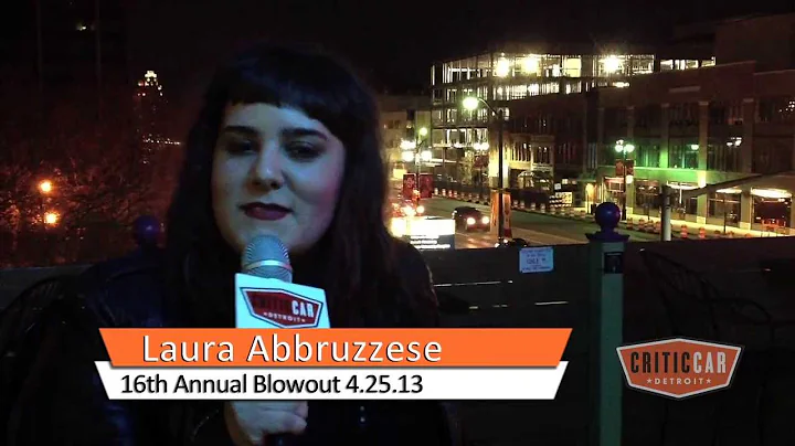 CriticCar Detroit: Laura Abbruzzese @ 16th Annual ...