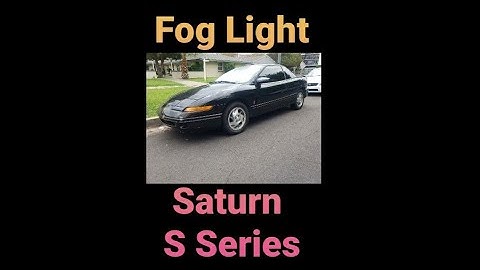 How to Replace a Fog Light Bulb - Saturn S Series