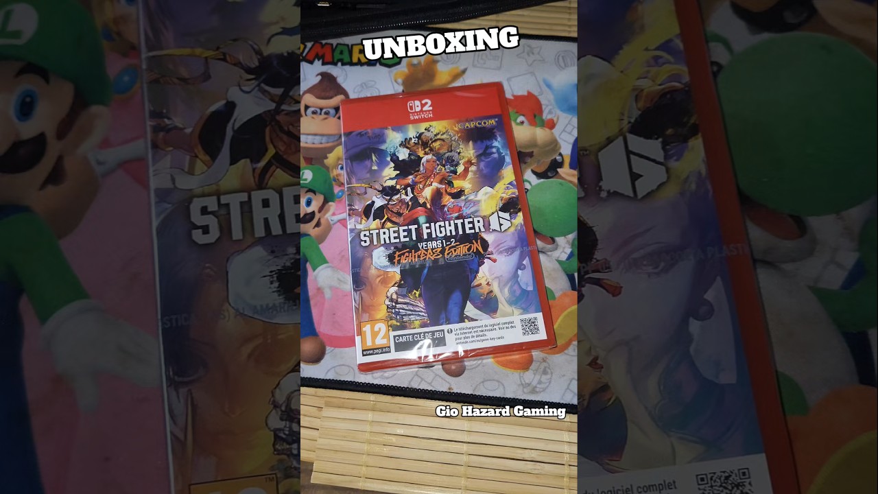 Unboxing Street Fighter 6 Years 1-2 Fighters Edition sur Switch 2 🔥