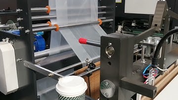 HSWX-700 bottom sealing big garbage coreless bag on roll making machine table sheet making machine