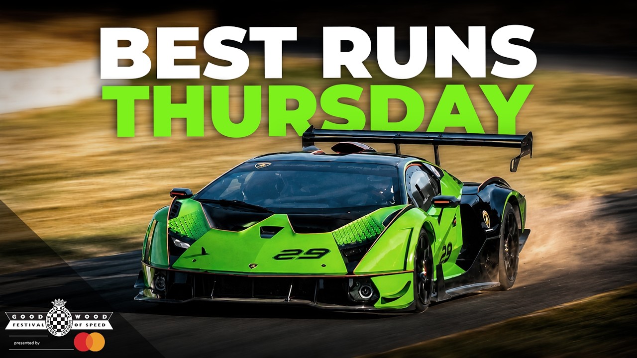 16 Best Runs from Thursday at the Goodwood Festival of Speed